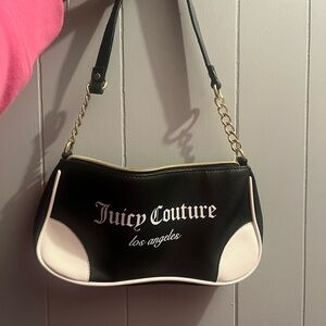 Juicy Couture Black and White Women's Bag